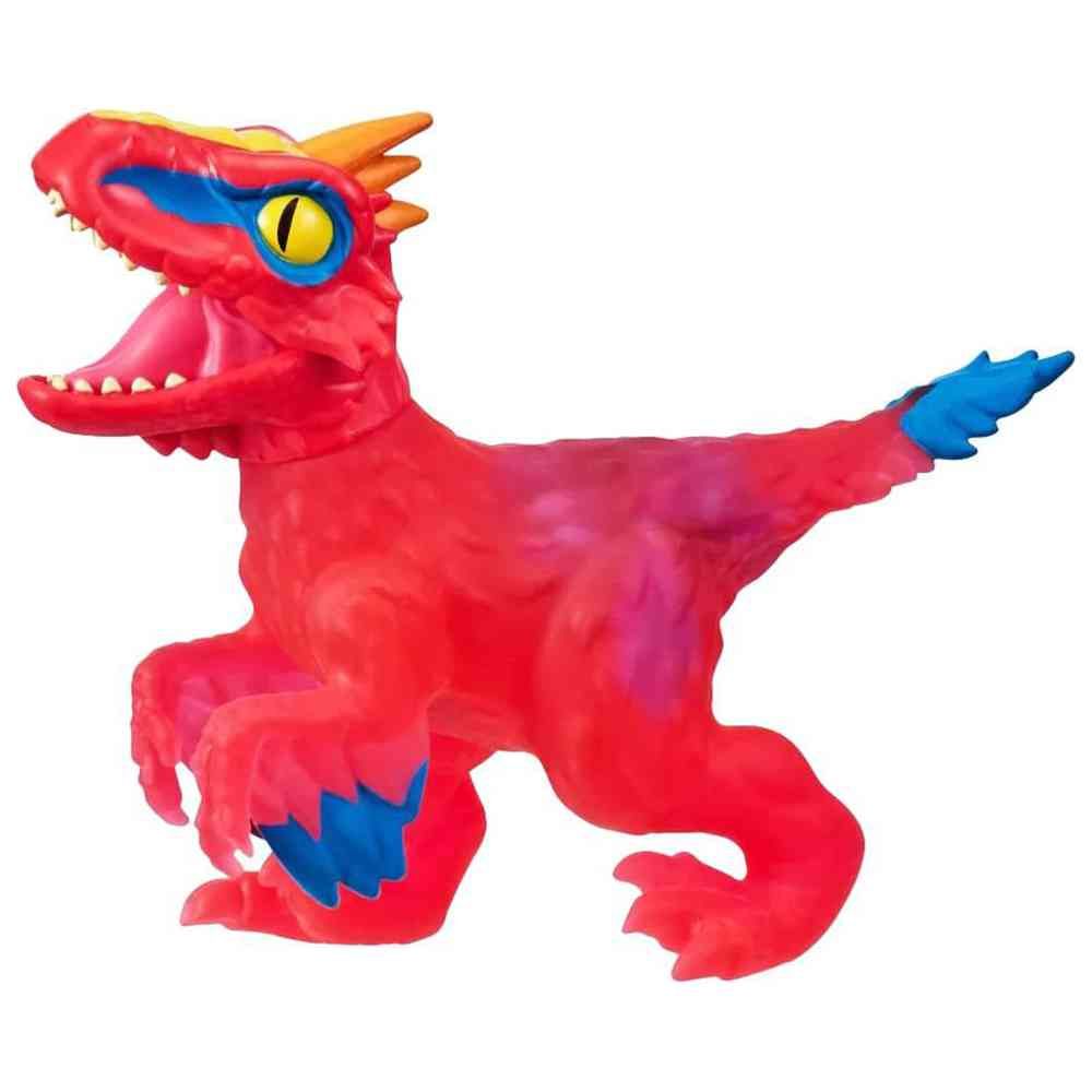 Heroes of Goo Jit Zu - S2 Jurassic World Pyroraptor Stretch Heroes Figure - Red