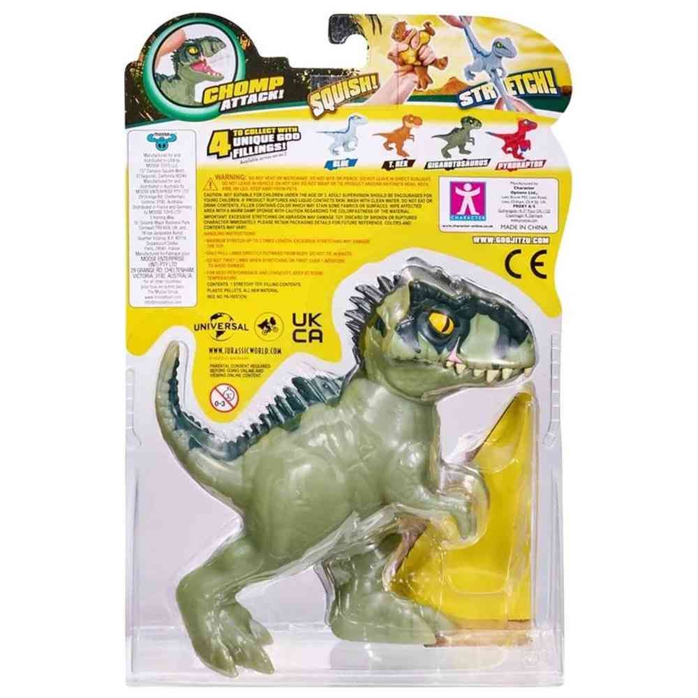 Heroes of Goo Jit Zu - S2 Jurassic World Giganotosaurus Stretch Heroes Figure - Green