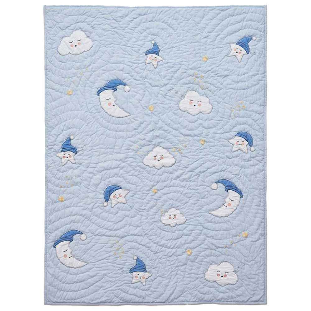 Little West Street - Celestial Quilt - Blue