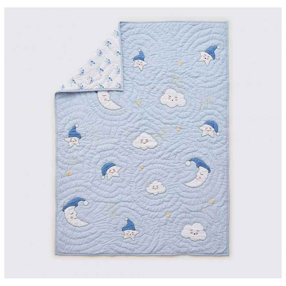 Little West Street - Celestial Quilt - Blue