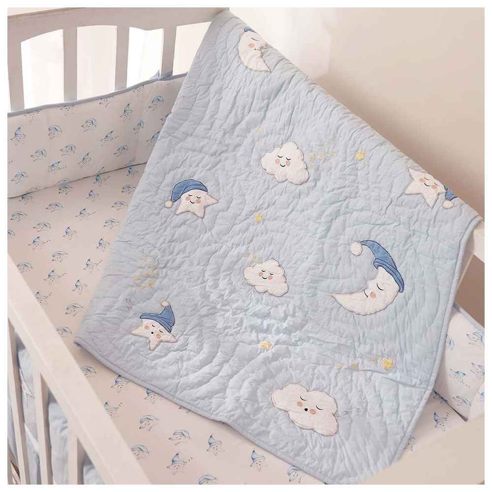 Little West Street - Celestial Quilt - Blue