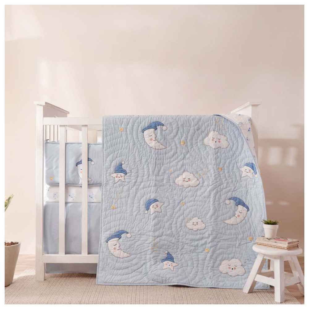 Little West Street - Celestial Quilt - Blue