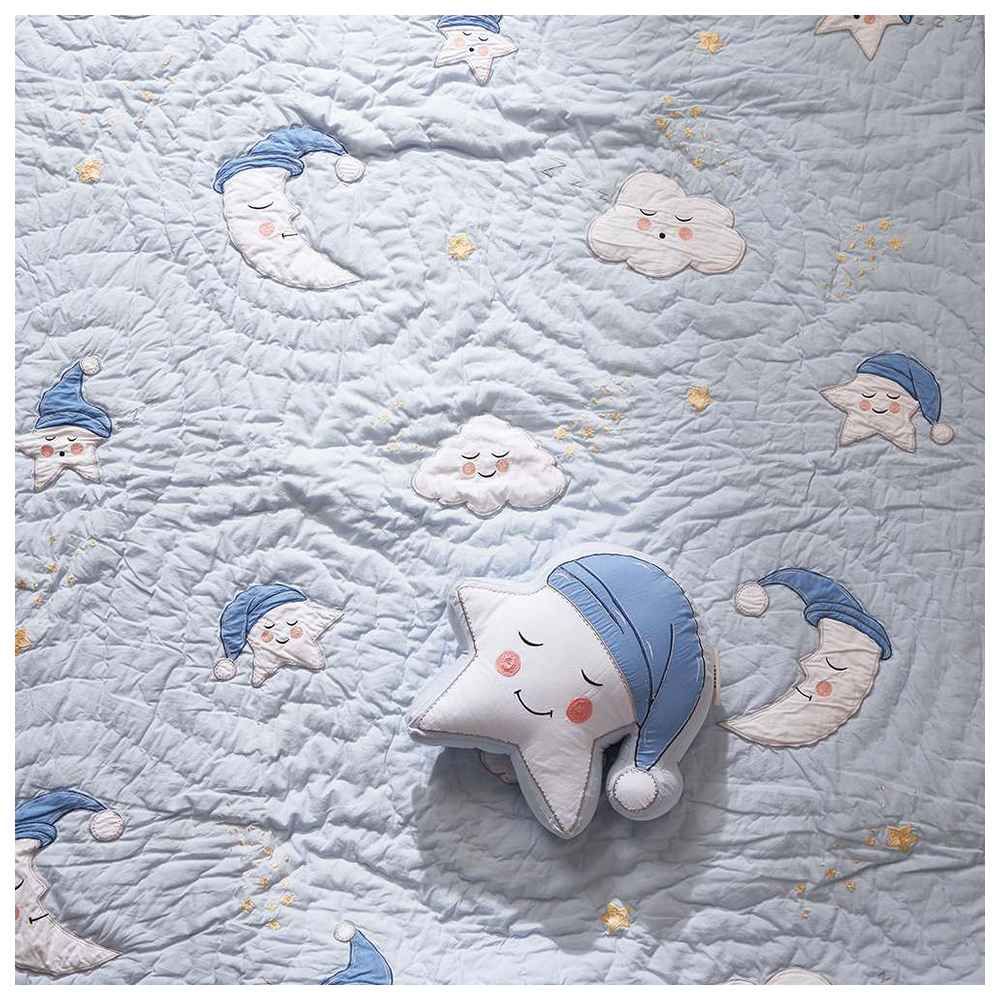 Little West Street - Celestial Quilt - Blue