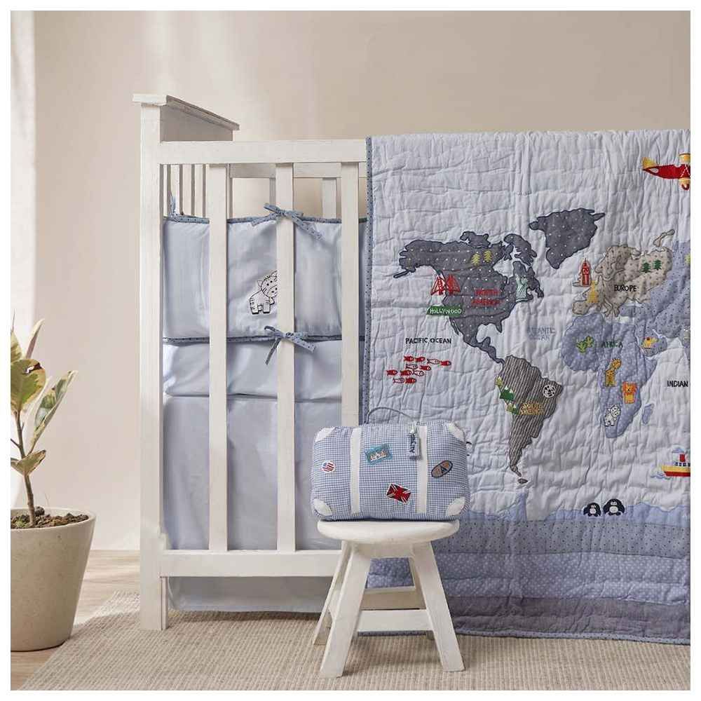 Little West Street - My World Quilt - Blue