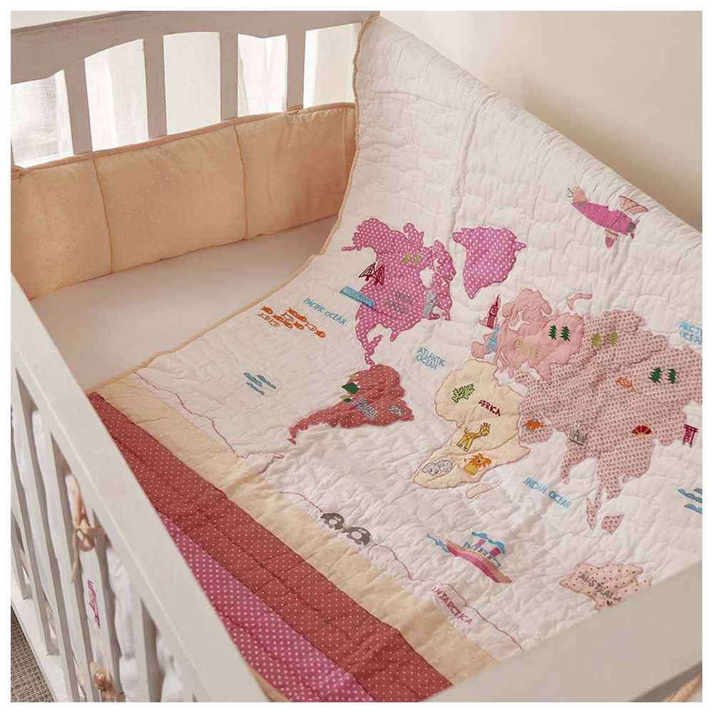 Little West Street - My World Quilt - Pink