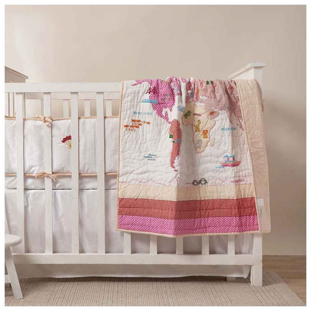 Little West Street - My World Quilt - Pink