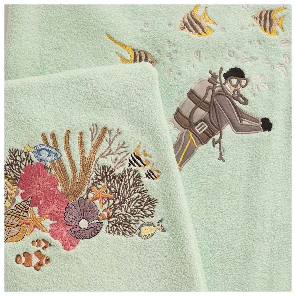 Little West Street - Ocean Life Towel Set - 2 Pcs