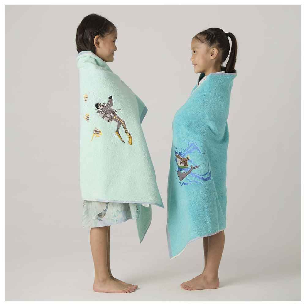 Little West Street - Ocean Life Towel Set - 2 Pcs