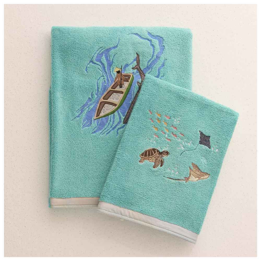 Little West Street - Indian Ocean Towel Set - 2 Pcs