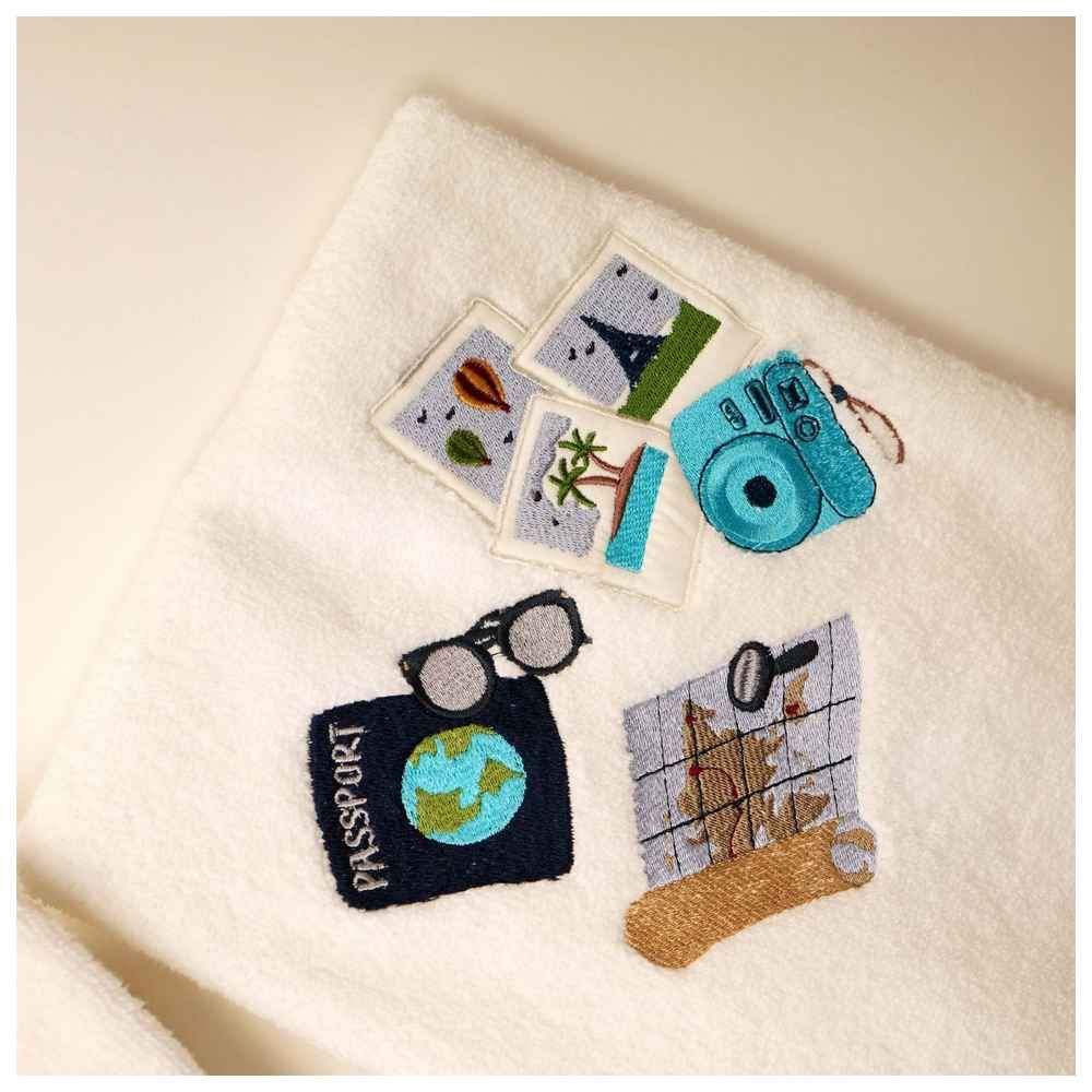 Little West Street - Globetrotter Towel Set - 2 Pcs