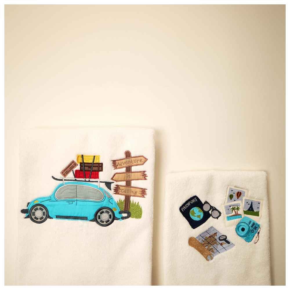 Little West Street - Globetrotter Towel Set - 2 Pcs