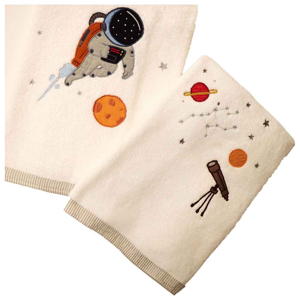 Little West Street - Universe Towel Set - 2 Pcs