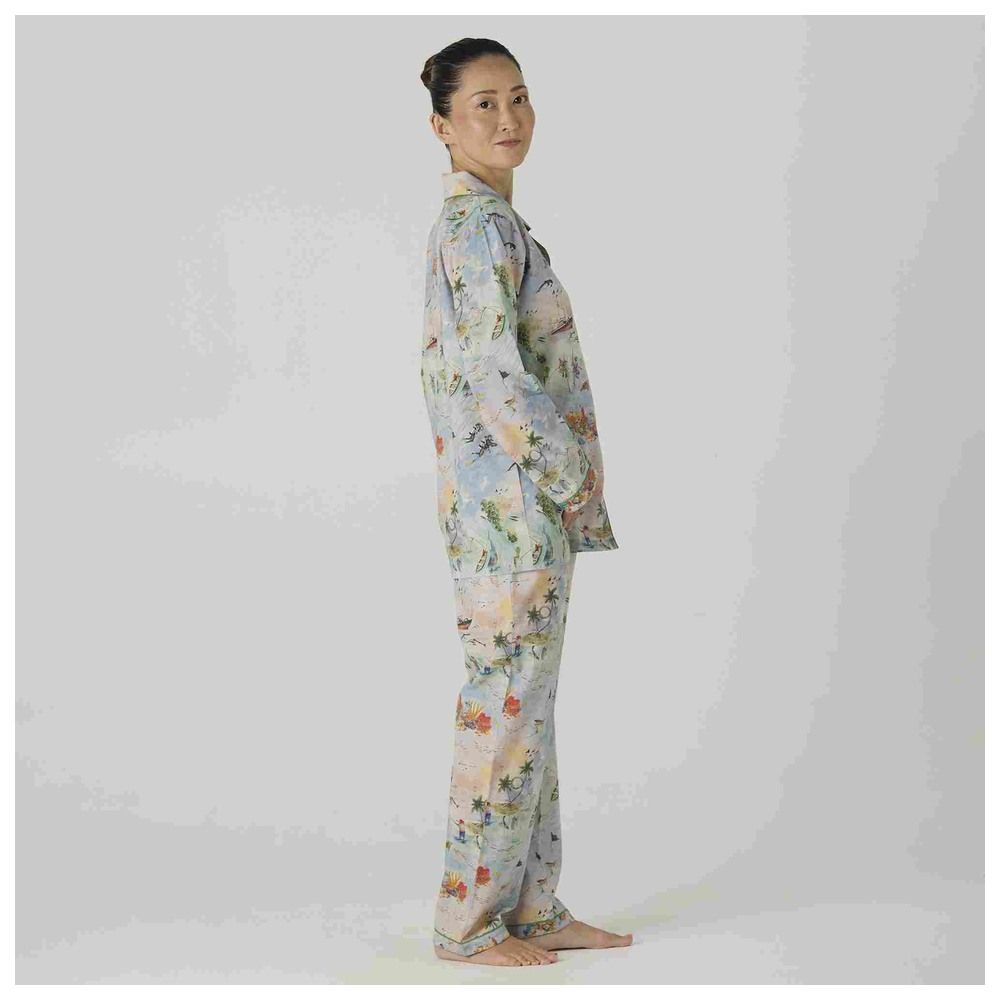 Little West Street - 2pc-Set - Women Ocean Pyjama Set