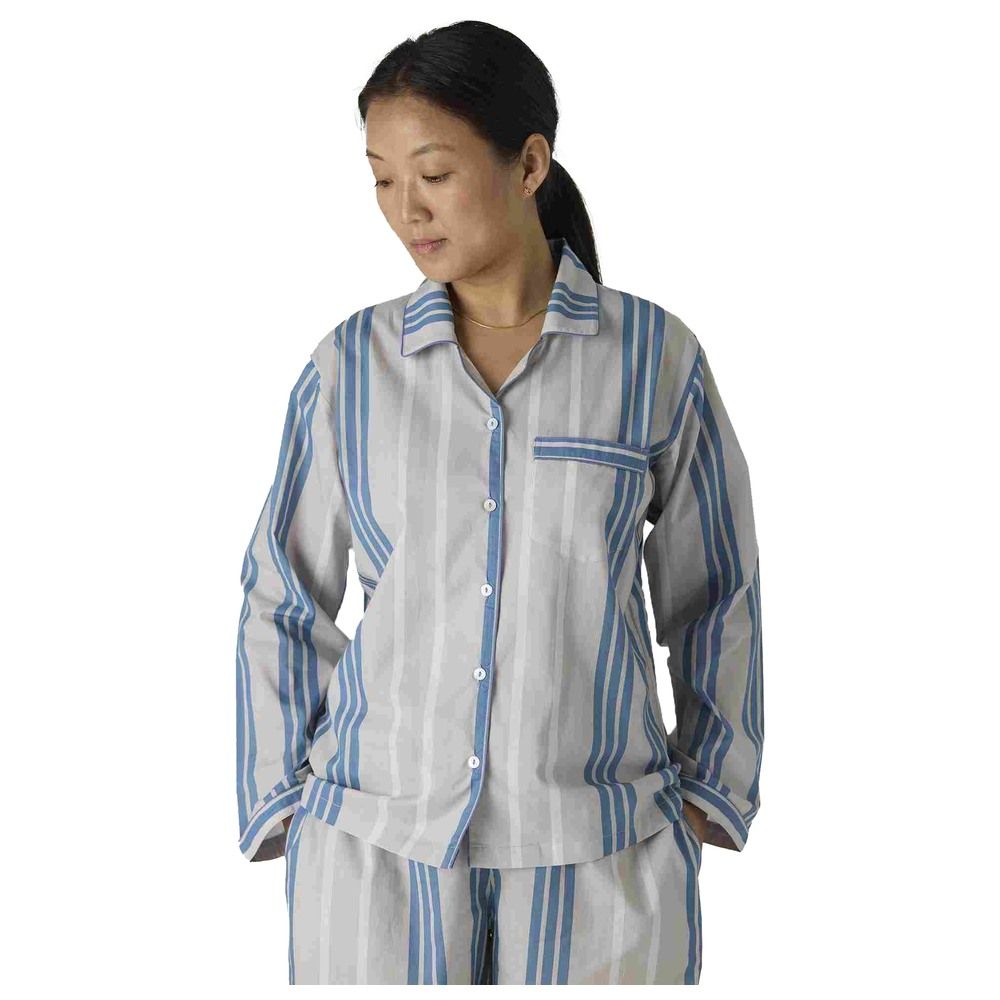 Little West Street - 2pc-Set - Women Coastal Striped Pyjama Set