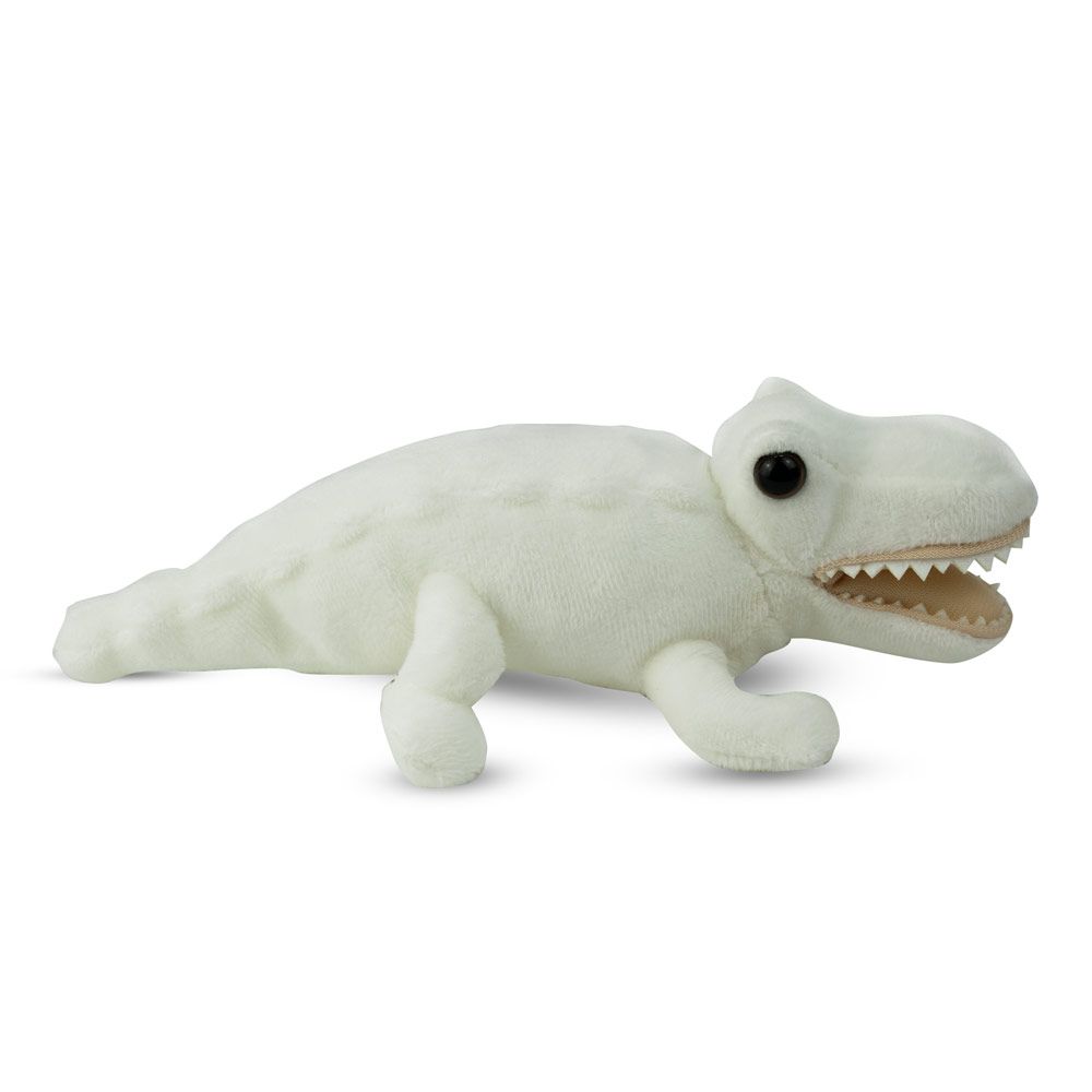 Mad Toys - Crocodile - Cuddly Soft Plush Stuffed Toy - White