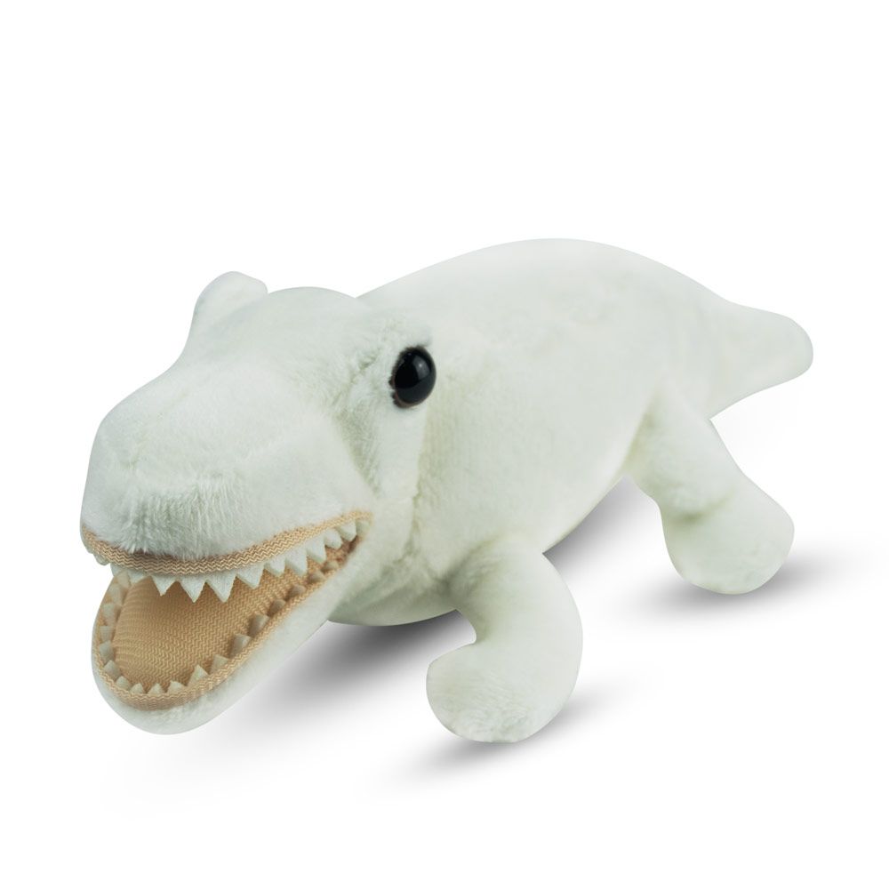 Mad Toys - Crocodile - Cuddly Soft Plush Stuffed Toy - White