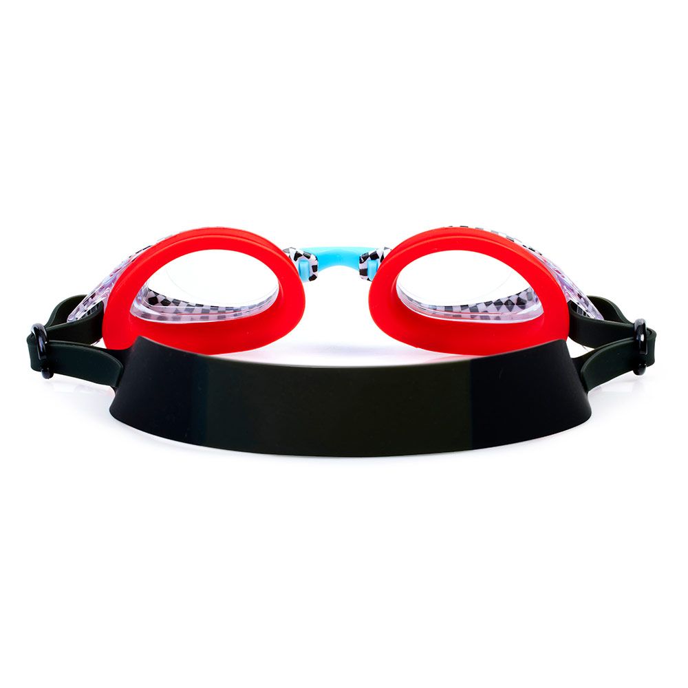 Bling2o - Aqua2Ude Racer Swim Goggles For Kids - Printed Red