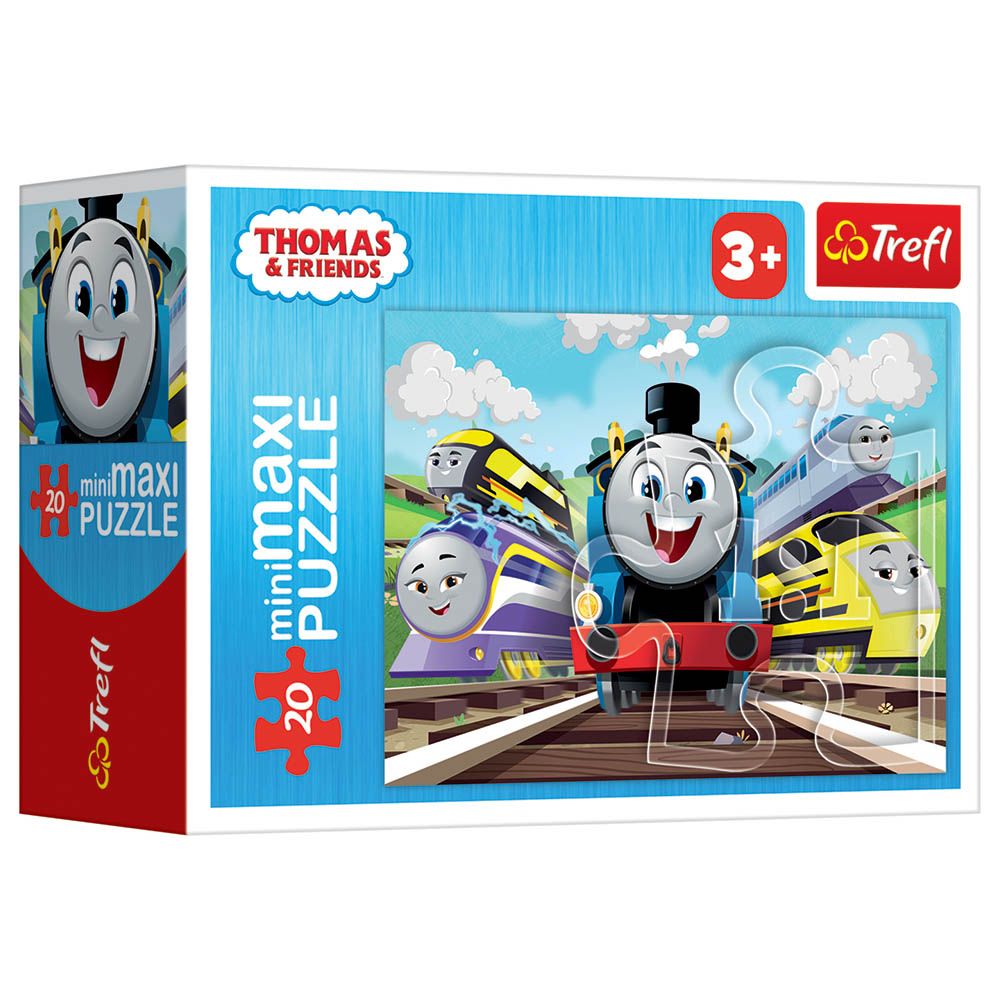 Thomas & Friends - It's Fun w/ Thomas Minimaxi Puzzle - 20pcs - Style May Vary