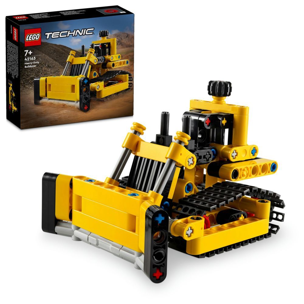 Lego - 42163 Heavy-Duty Bulldozer Building Playset