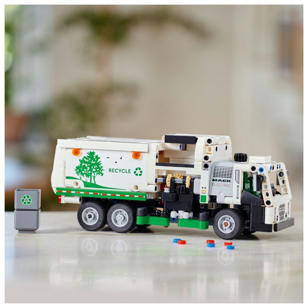 Lego - 42167 Mack Lr Electric Garbage Truck Building Playset