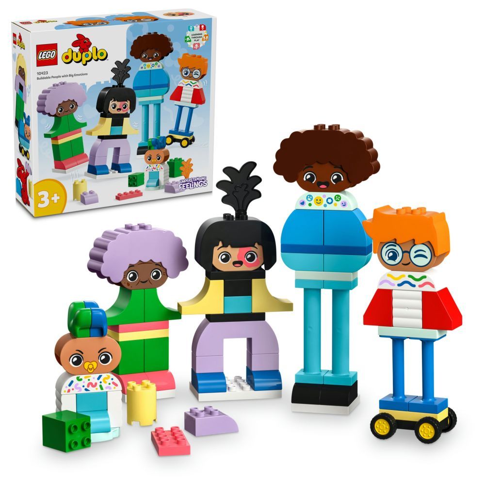 Lego - 10423 Buildable People With Big Emotions Building Playset