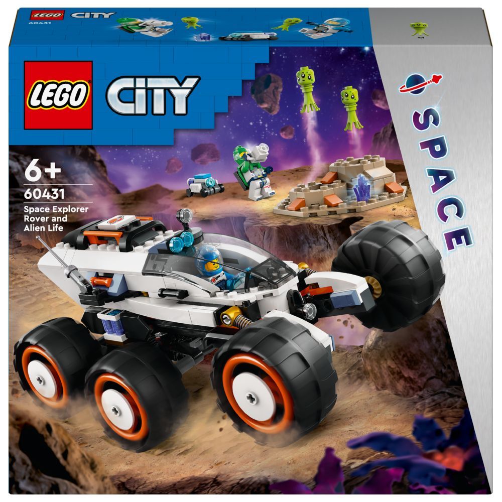 Lego - 60431 Space Explorer Rover And Alien Life Building Playset