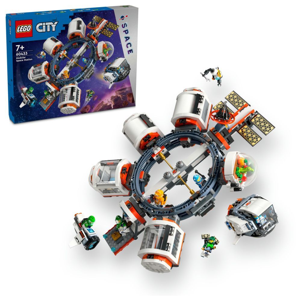 Lego - 60433 Modular Space Station Building Playset