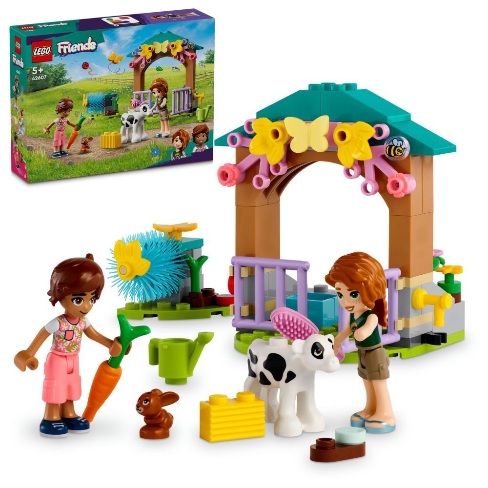 Lego - 42607 Autumn's Baby Cow Shed Building Playset