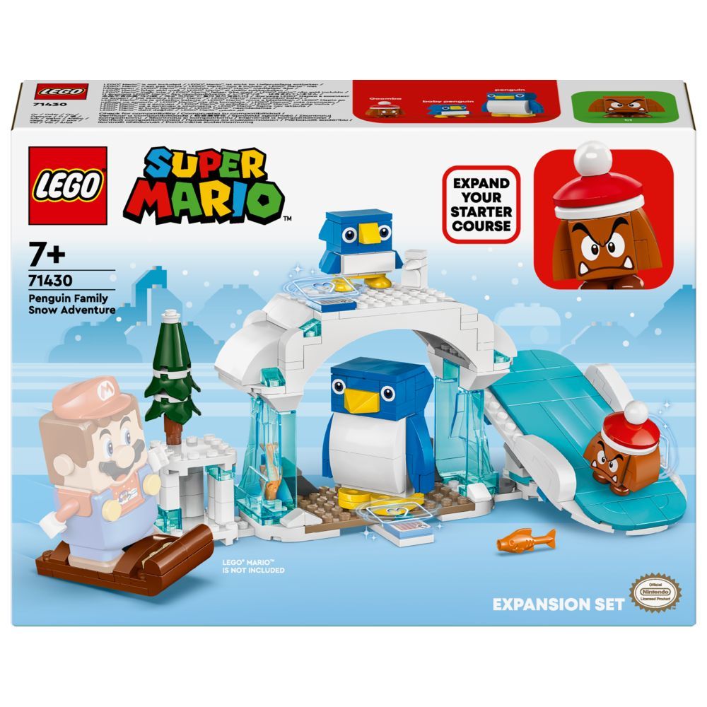 Lego - 71430 Penguin Family Snow Adventure V29 Building Playset