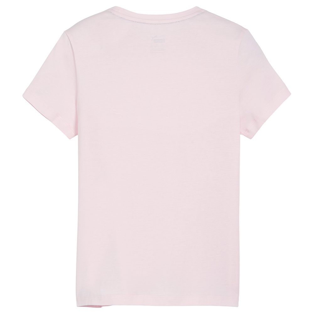 Puma - Ess Logo Girls Tee - Pink