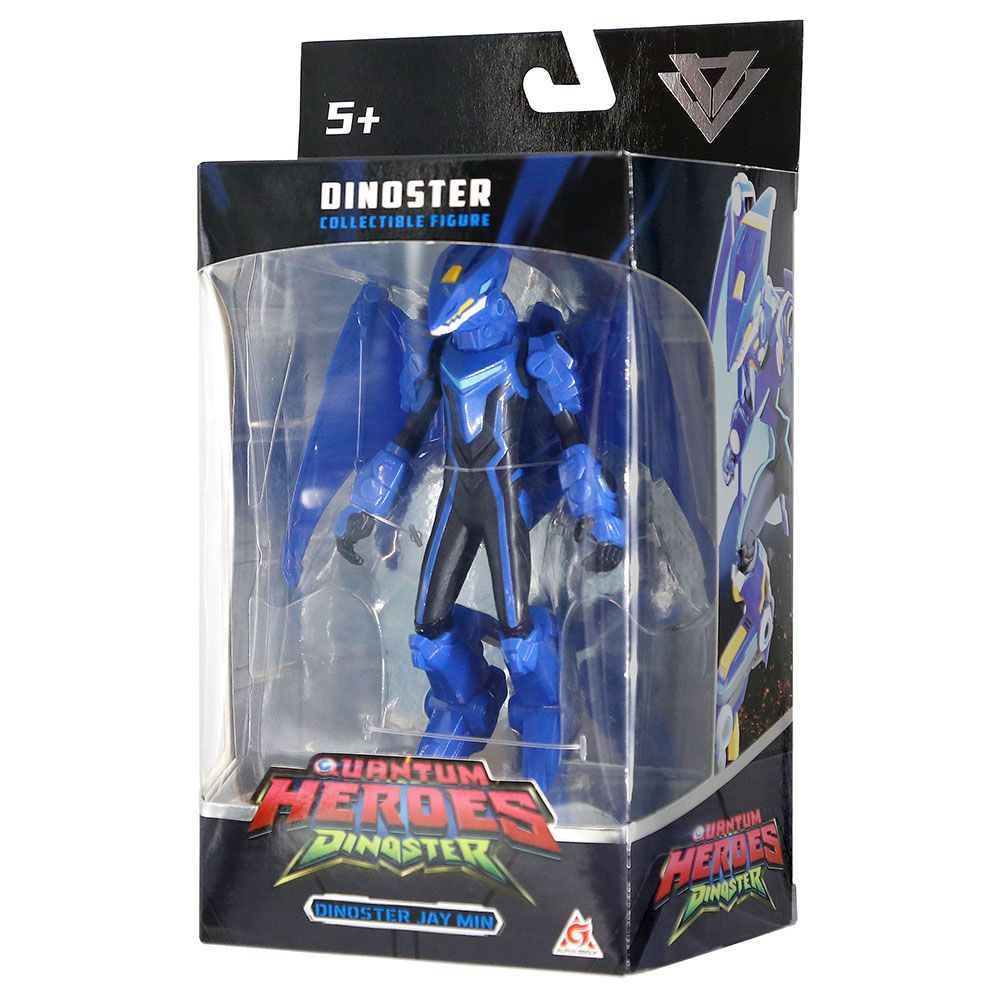 Quantum Heroes Dinoster - Dinoster Figure - Jay Min - 6 Inch