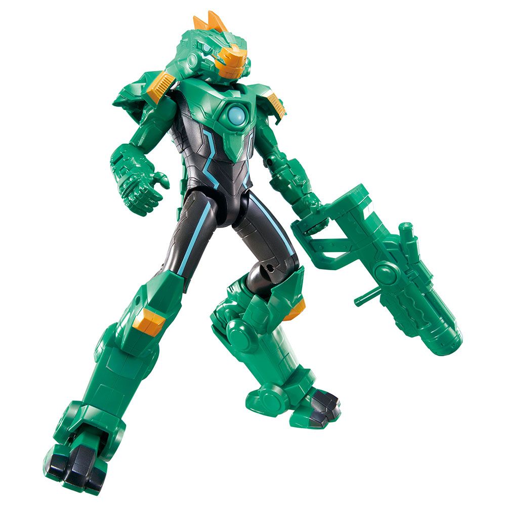 Quantum Heroes Dinoster - Armored Action Figure - Oz - 7.8 Inch