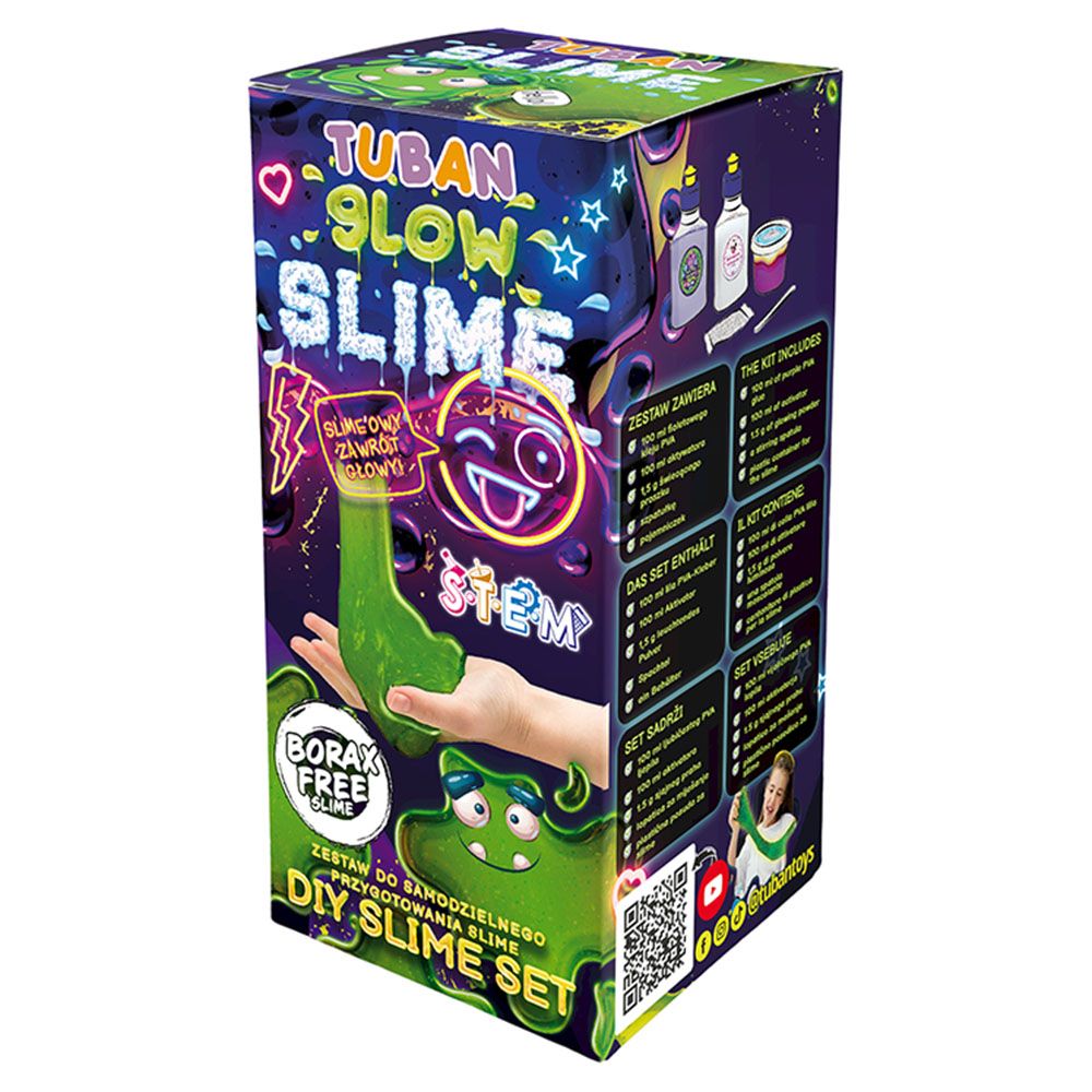 Tuban - Diy Tuban Slime Kit - Glow In The Dark