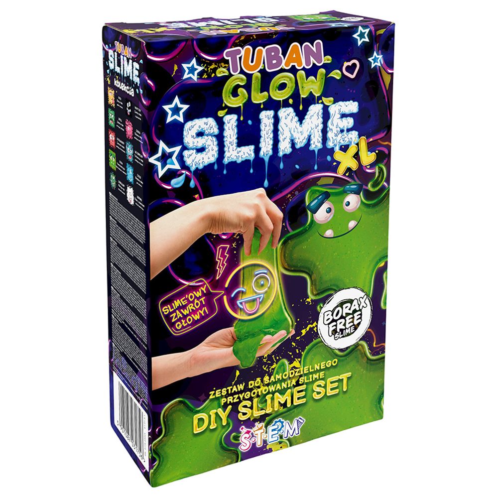 Tuban - Diy Tuban Slime Kit - XL - Glow In The Dark