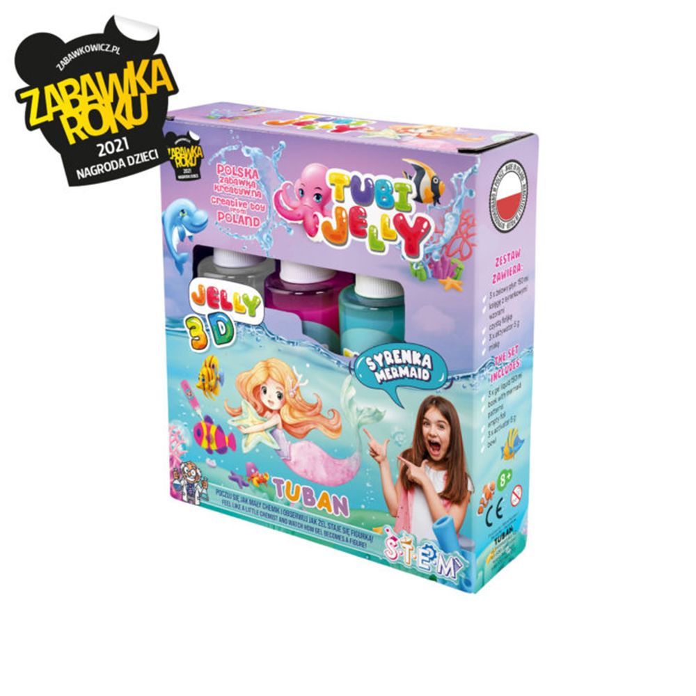 Tuban - Tubi Jelly Set w/ 3 Colors - Mermaid