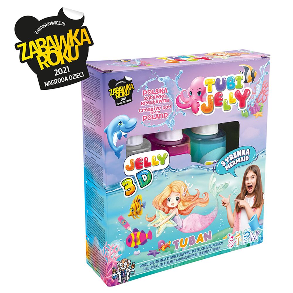 Tuban - Tubi Jelly Set w/ 3 Colors - Mermaid