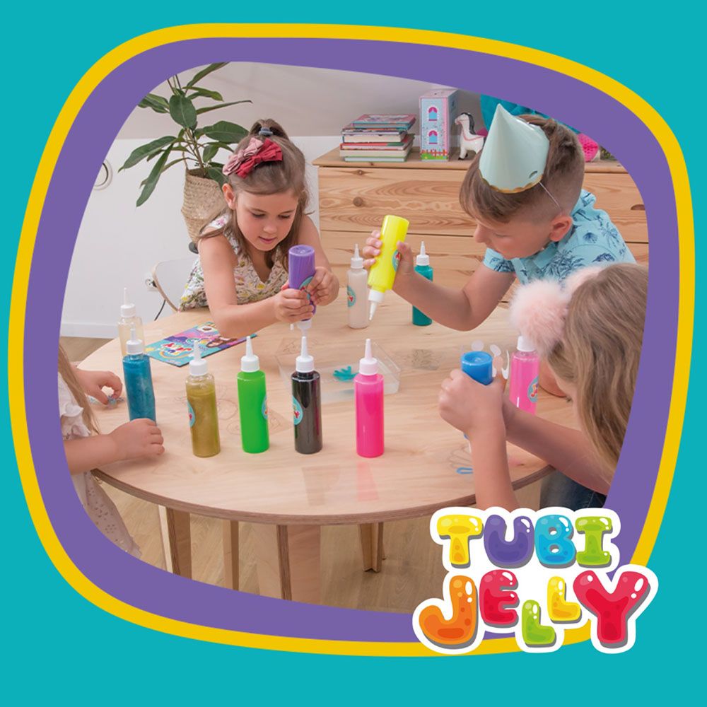 Tuban - Tubi Jelly Set w/ 6 Colors - Monsters