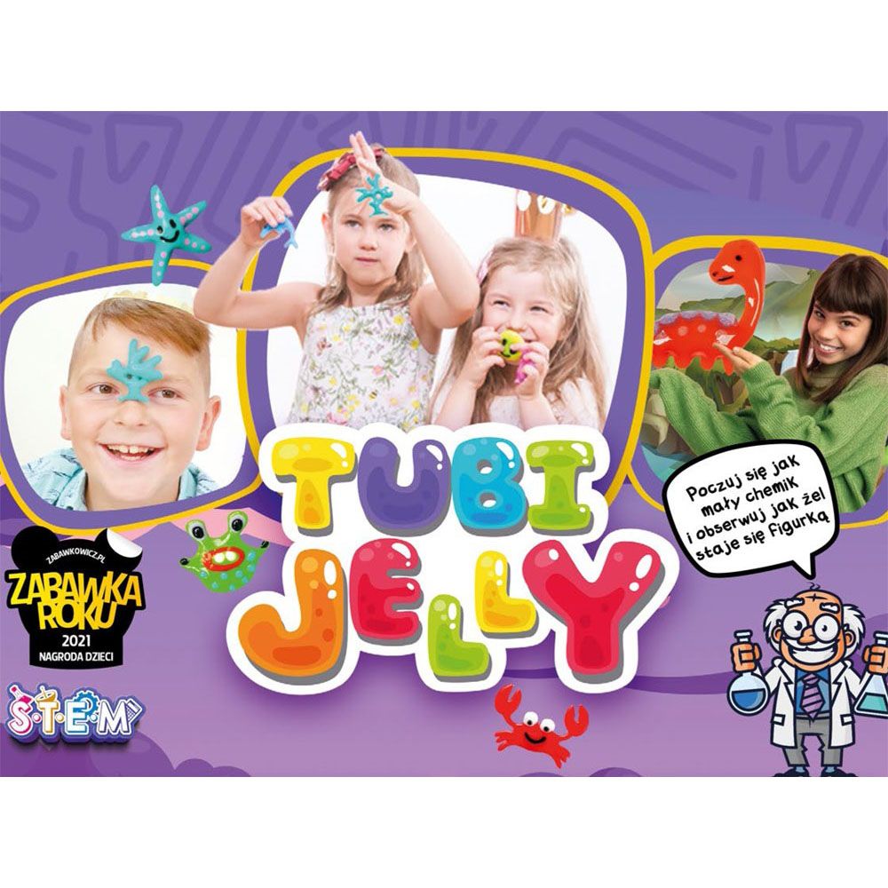 Tuban - Tubi Jelly Set w/ 6 Colors - Monsters