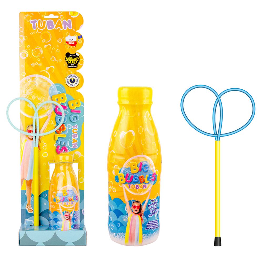 Tuban - Soap Bubble Ring Mini Butterfly & Liquid Set - 400ml