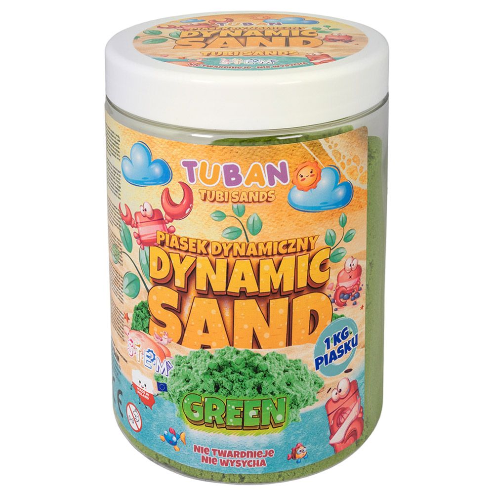 Tuban - Dynamic Sand - Green - 1kg