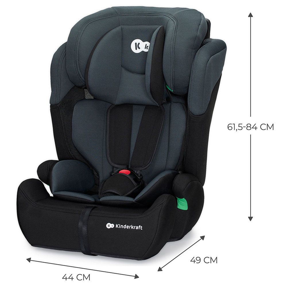 Kinderkraft - Comfort Up i-Size Car Seat 15m-12years (9-36kg) - Black