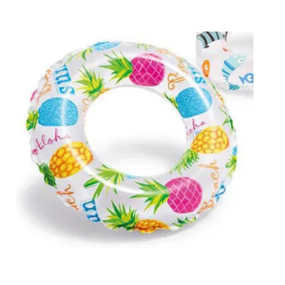 Buddiez - Inflatable Swimming Ring - Fruits Print - 51 cm