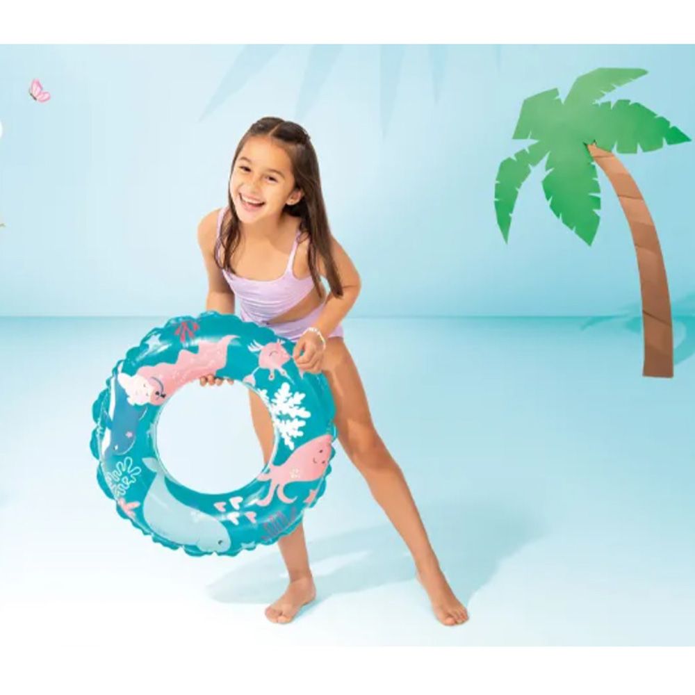 Buddiez - Inflatable Swimming Ring - Under the Sea - 61 cm