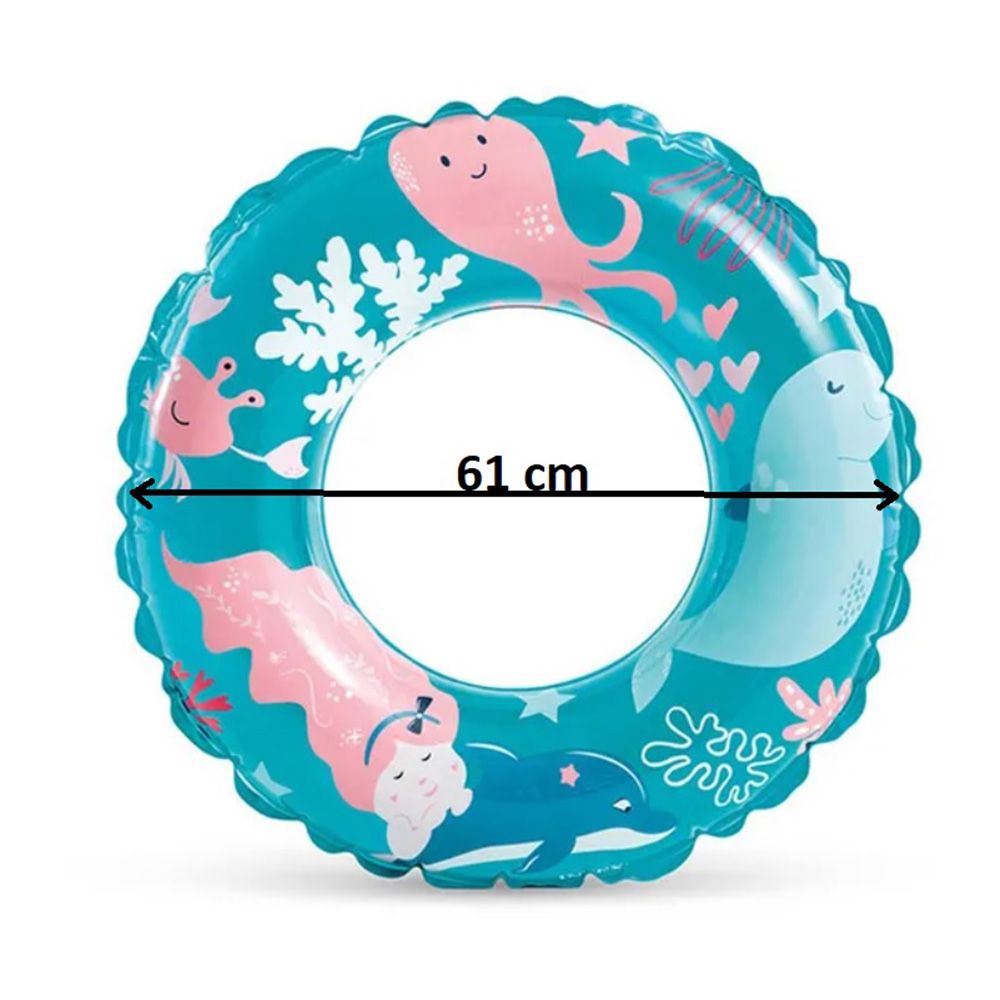 Buddiez - Inflatable Swimming Ring - Under the Sea - 61 cm