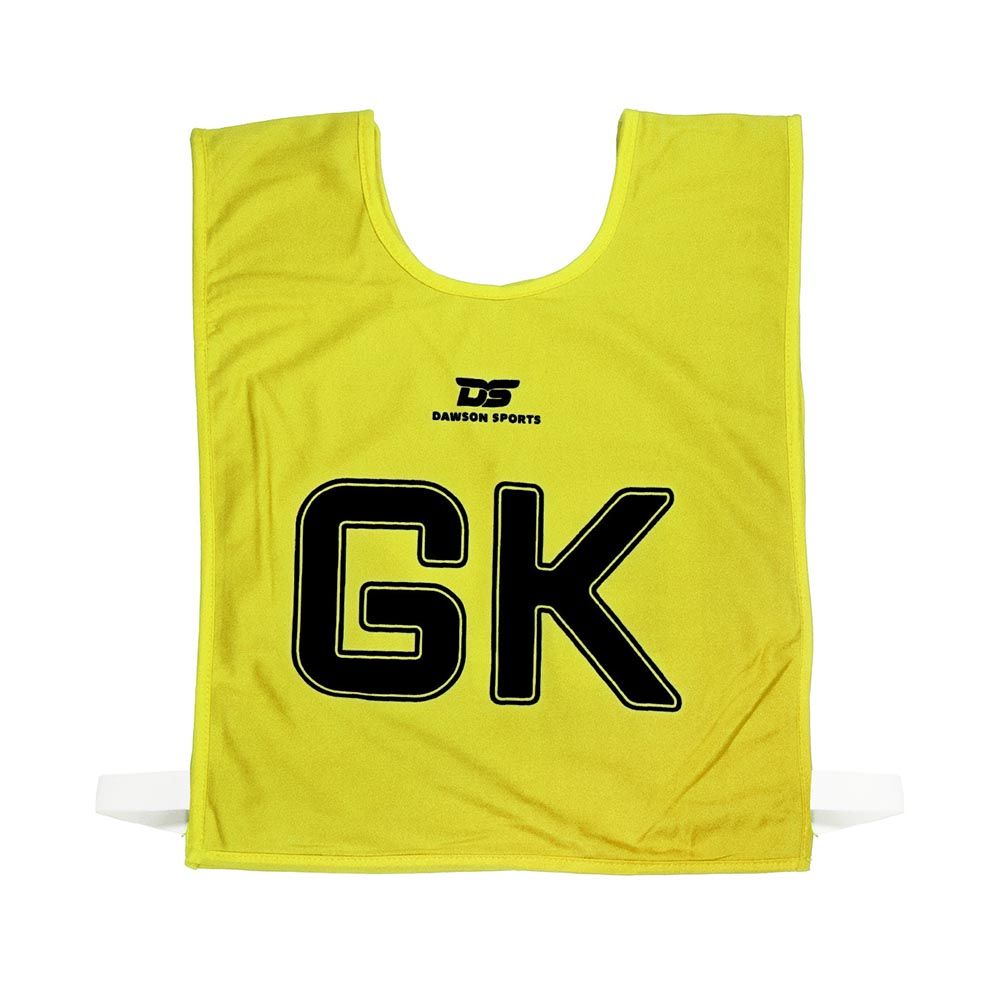 Dawson Sports - 7pc-Set - Netball Position Sport Bibs - Yellow