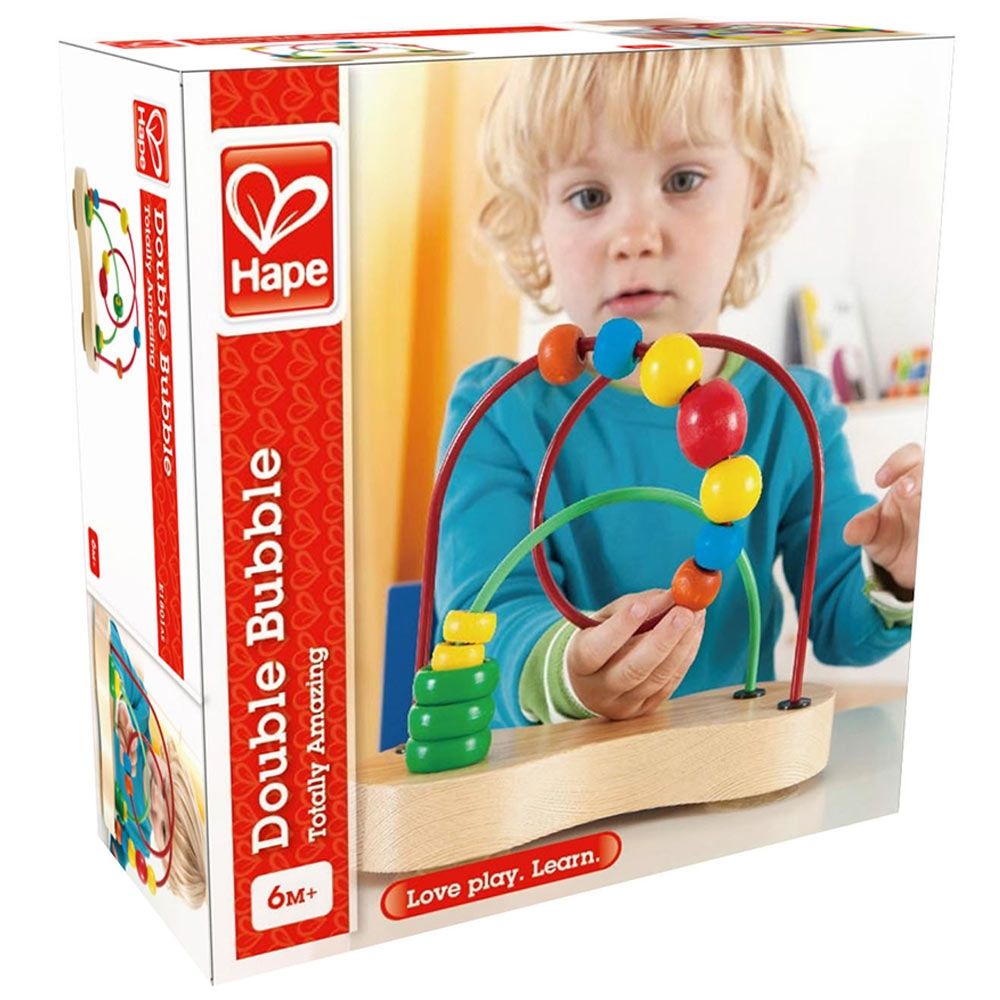 Hape Double Bubble Wooden Bead Maze