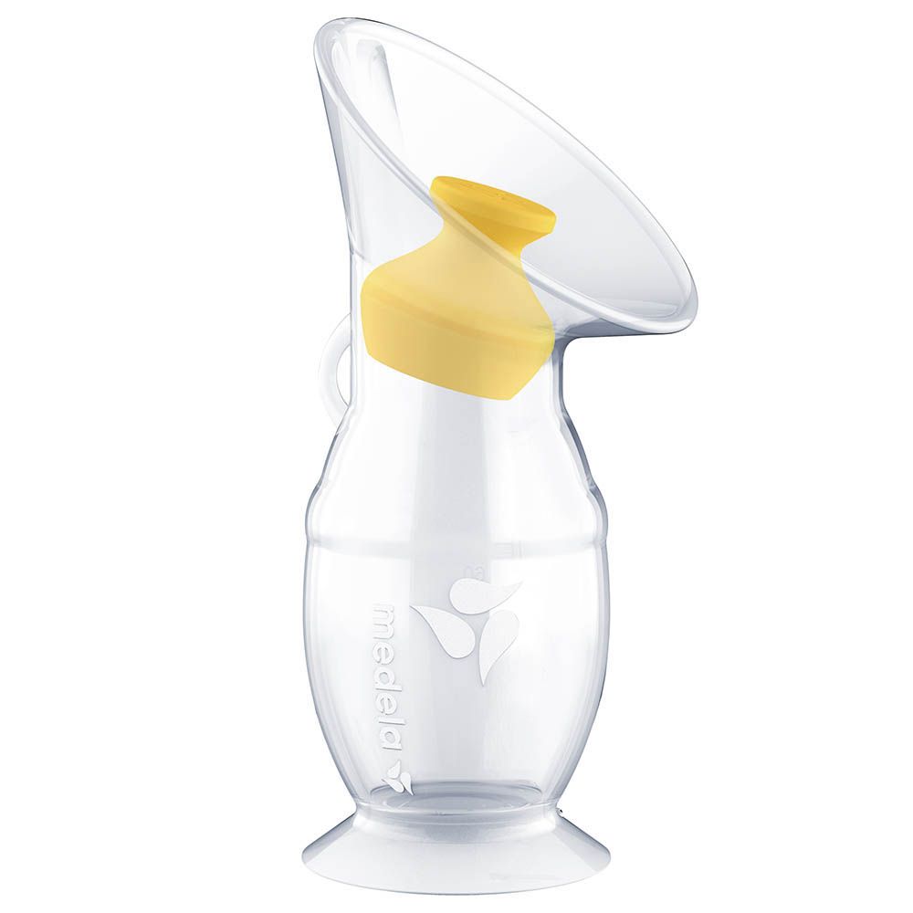 Medela - Silicone Breast Milk Collector - Breast Milk Saver with Strap