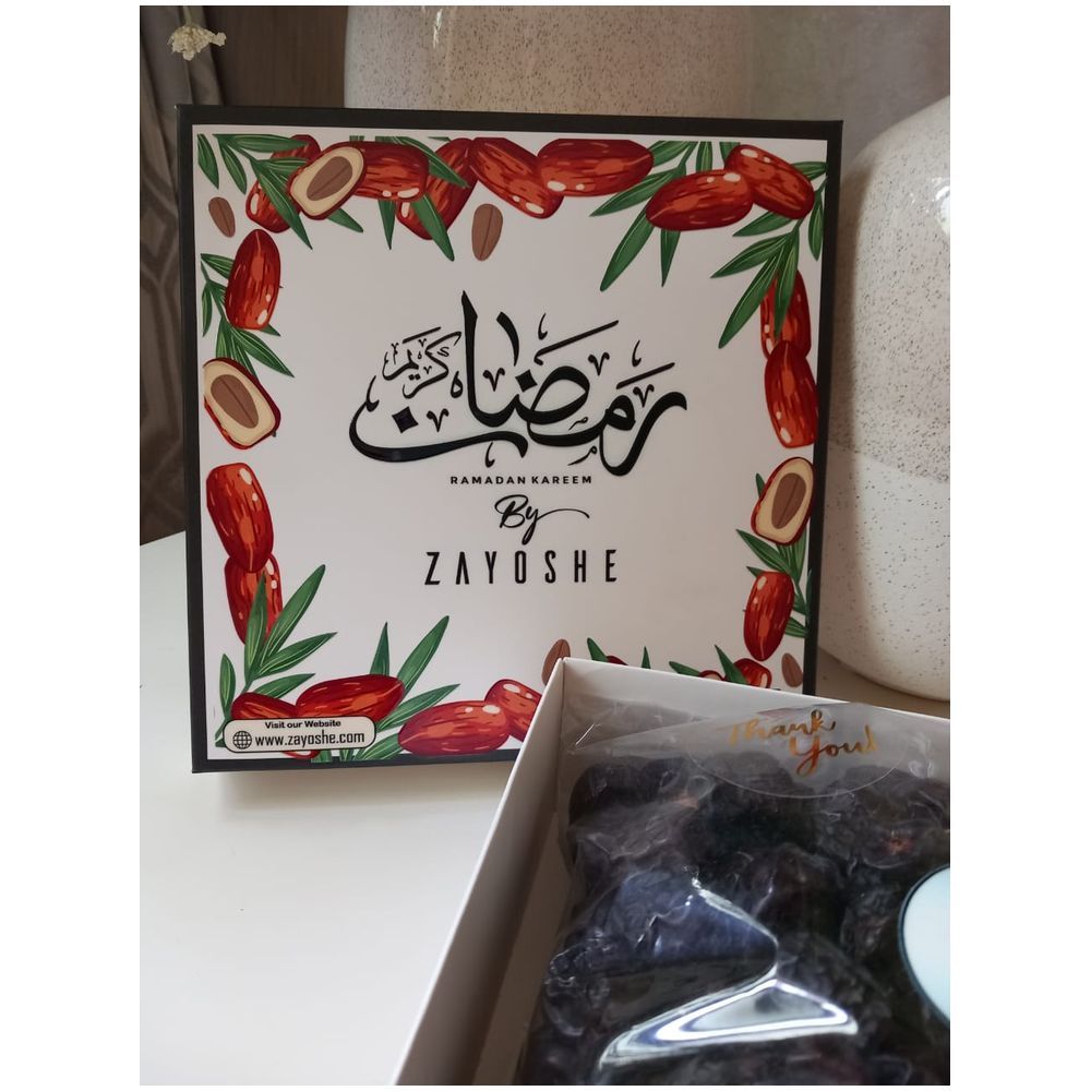 Zayoshe - Customized Premium Alwa Dates Box - 500 gm