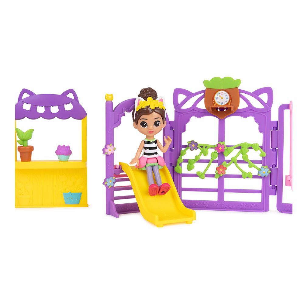 Gabby's Doll House - Kitty Fairy Garden Party Set - 18 Pcs