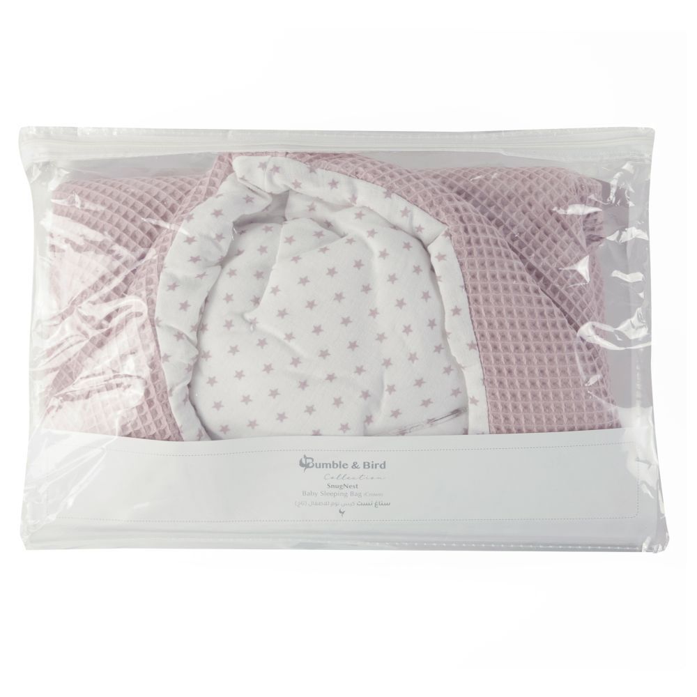 Bumble & Bird - SnugNest Baby Sleeping Bag - Pink